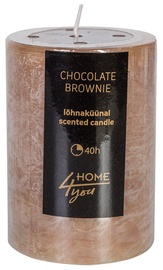 Home4you Candle Chocolate Brownie D6.8xH9.5cm