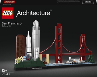 Konstruktors LEGO Architecture Sanfrancisko 21043, 565 gab.