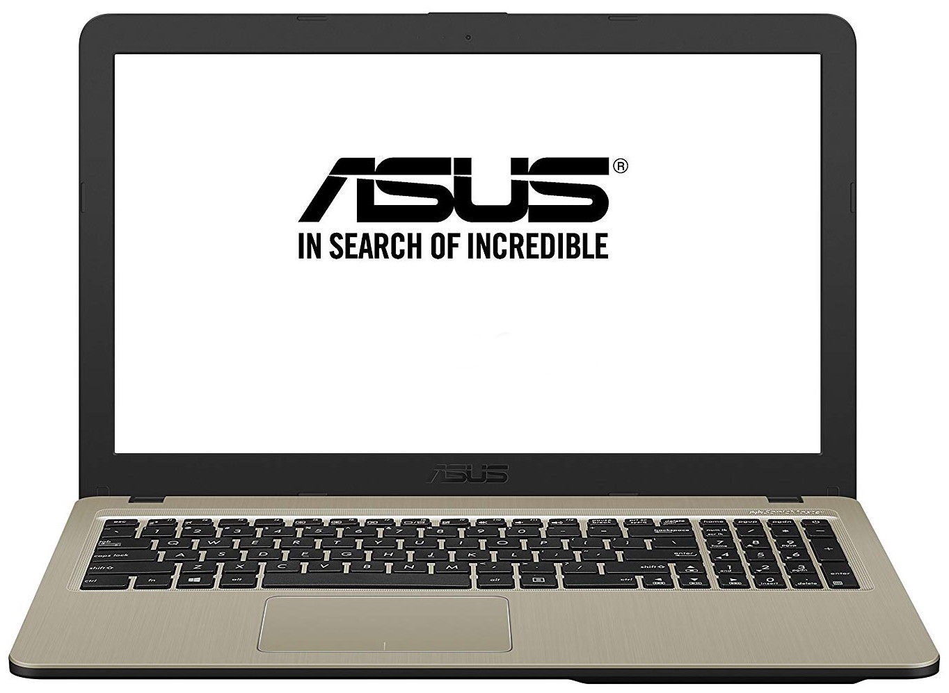 Ноутбук Asus R R540UB-DM777T|8, Intel® Core™ i3-7020U, 8 GB, 256 GB, 15.6  ″, Nvidia GeForce MX110, коричневый/черный - K-rauta