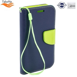 TakeMe Fancy Diary Bookstand Case Xiaomi Redmi 7 Blue/Light Green