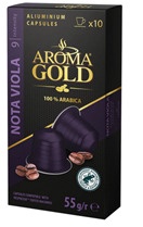 Kakavos kapsulės Aroma Gold, 0.055 kg, 10 vnt.