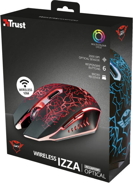 trust gaming mouse izza