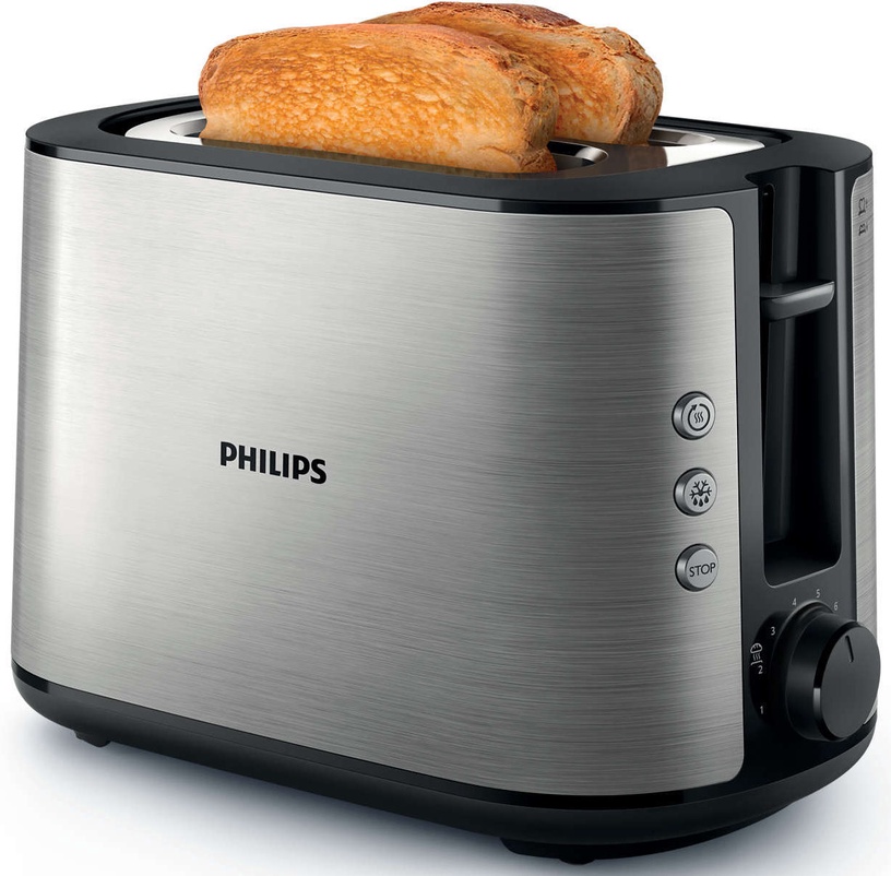 Tosteris Philips Viva Collection HD2650/90, sudraba