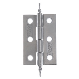 Eņģes durvīm TKZ Polna J4 KZ60 UR, 40 mm, sudraba