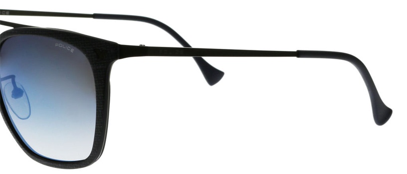 Солнцезащитные очки повседневные Police Impact 1 SPL152N AG2B, 53 мм, синий/черный