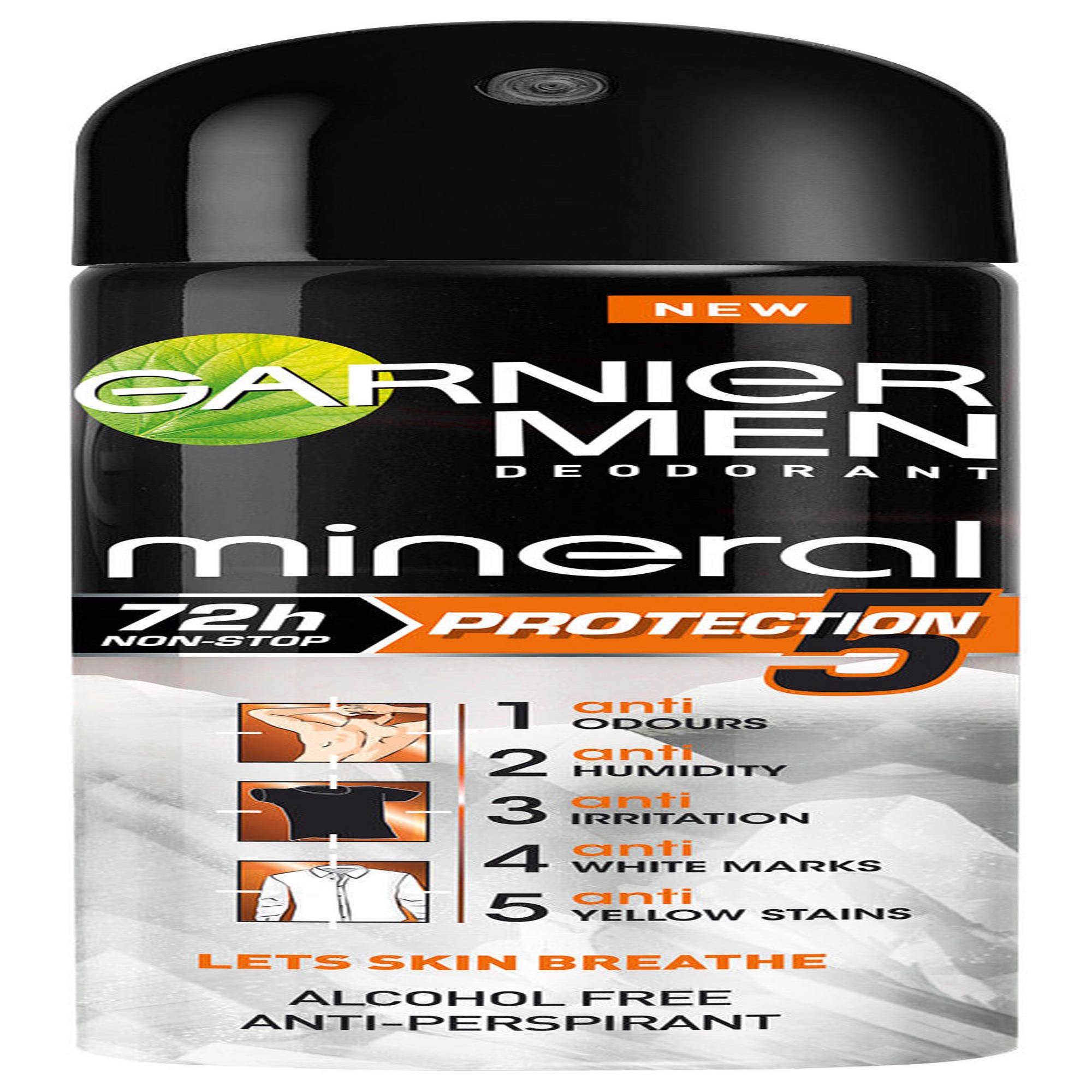 Garnier Men Mineral Protection 5 Deodorant Spray 150ml Senukai.lt