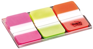 Indeks 3M Post It Index Strong Filing Tab Assorted Colours 3x22pcs