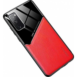 Чехол Mocco Lens Leather Back Case for Xiaomi Redmi Note 9T, красный