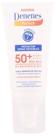 Kremas nuo saulės Denenes Sensitive Areas SPF50+, 50 ml
