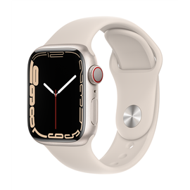 Умные часы Apple Watch Series 7 GPS + LTE 41mm Aluminum, бежевый