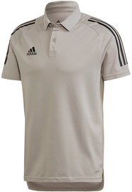 Рубашка поло Adidas, серый, S