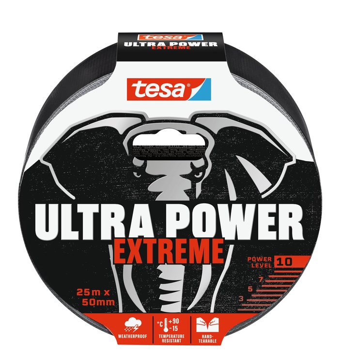Remonta lente Tesa Ultra Power Extreme, Vienpusējs, 25 m x 5 cm