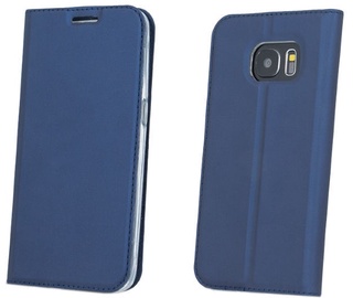 Blun Premium Smart Magnetic Fix Book Case For Samsung Galaxy J5 J530F Dark Blue