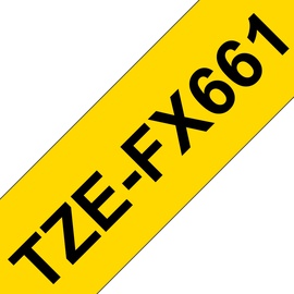 Этикет-лента для принтеров Brother TZe-FX661, 800 см