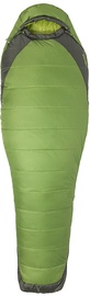 Спальный мешок Marmot Women's Trestles Elite Eco 30 Long LZ, зеленый, левый, 182 см
