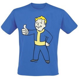 Gaya Entertainment T-Shirt Fallout Thumbs Up Blue M