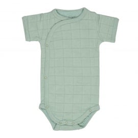 Lodger Romper Solid Body With Short Sleeves Silt Green 68cm