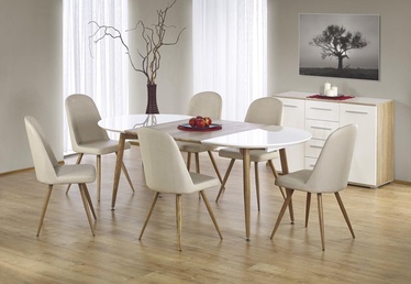 Valgomojo stalas Edward, 120 - 200 x 100 x 75 cm