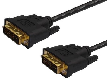 Savio Cable DVI-D / DVI-D 1.8m Black