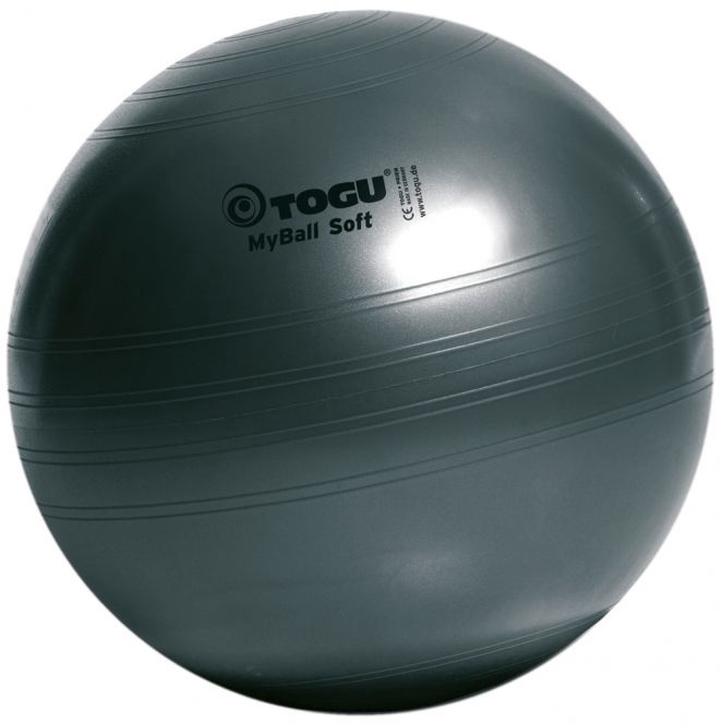 Гимнастический мяч Togu, серый, 55 см