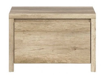 Batų spintelė Black Red White Kaspian Oak, 660x405x445 mm