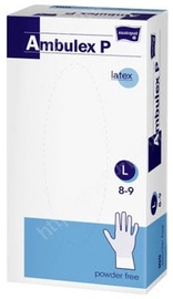 Matopat Ambulex Latex Powder Free Gloves L 100pcs
