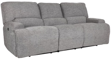 Home4you Marcus 3 Seater Coach Light Gray
