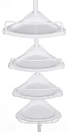 Полка Songmics Corner, 250 мм x 3050 мм x 250 мм, белый