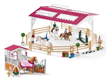 Rotaļlietu figūriņa Schleich Horse Club Riding School With Horse Stall And Accesories 72118
