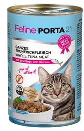 Feline Porta 21 Cat Wet Food w/ Tuna & Shirasu 400g