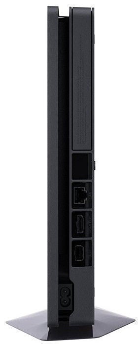 Spēļu konsole Sony PlayStation 4 Slim, Ethernet LAN (RJ-45) / 3.5 mm (AUX) / Wi-Fi / Wi-Fi Direct / Audio Out / Bluetooth 2.1, 1 TB