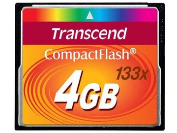 Atmiņas karte Transcend 4GB Compact Flash 133x