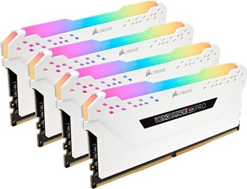 Corsair Vengeance RGB PRO White 64GB 3466MHz CL16 DDR4 KIT OF 4 CMW64GX4M4C3466C16W