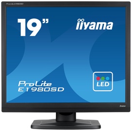 Monitorius Iiyama ProLite E1980SD-B1, 19", 5 ms