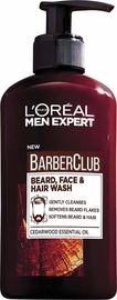 L´Oreal Paris Men Expert Barber Club Beard, Face & Hair Wash 200ml