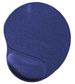 Коврик для мыши Gembird mp-gel-b, 22 см x 24 см x 0.4 см, синий