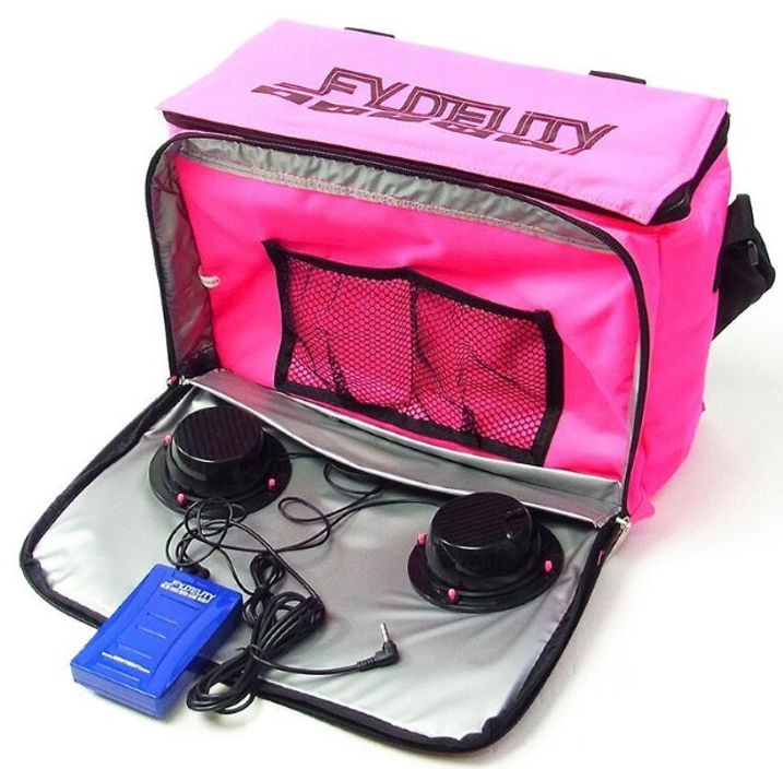 Сумка-холодильник Fydelity Le Boom Box Coolio, розовый, 33 x 10 см, 7.92 л