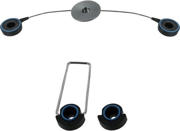 4World Ultra Slim TV Wall Mount Black 17''-37''