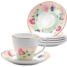 Mayer & Boch Coffee Set 6pcs Roses 9cl 25791