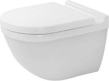 Sienas tualete Duravit Starck 3, ar vāku, 360x540 mm