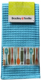 Bradley Kitchen Towel 40x60cm Wafer Blue