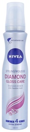 Nivea Diamond Gloss Care Styling Extra Strong Hair Mousse 150ml
