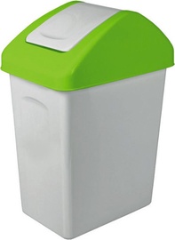 Atkritumu tvertne Branq, zaļa, 25 l