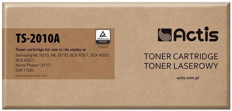 Tonera kasete Actis Standard TS-2010A, melna