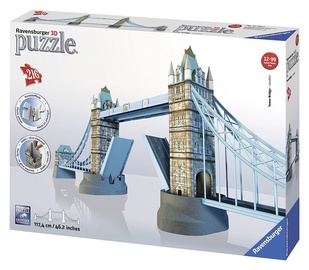3D dėlionė Ravensburger Tower Bridge 12559, 216 dalių