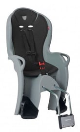 Детское кресло для велосипеда Hamax Kiss 551046, черный/серый, задняя