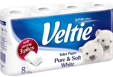 Veltie Pure and Soft 8pcs White