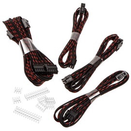 Laidas Phanteks Extension Cable Set, 0.5 m, juoda/raudona