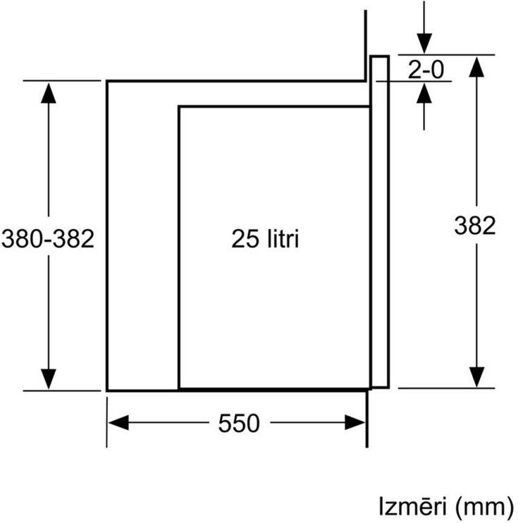Встроенная микроволновая печь Bosch BFL554MS0