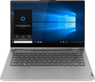 Sülearvuti Lenovo ThinkBook 14s Yoga Gray 20WE0001MH PL, Intel® Core™ i7-1165G7, 16 GB, 512 GB, 14 "